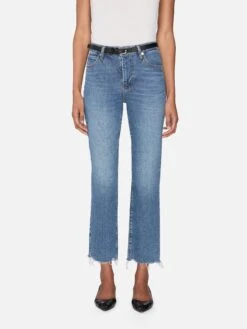 The Ruler Crop -- Stash Destructed Fray 9 The Ruler Crop -- Stash Destructed Fray -Frame Fashion Shop 1003DF889 STDF 02331