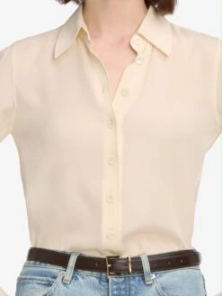 The Textured Shirt -- Cream -Frame Fashion Shop 1005210 JOHA WF25WSH019 CREA 5025 49cd9c8a b00d 40f4 8e20 3376acf8baf2