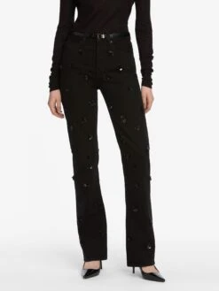 The Embellished Vertical -- Black -Frame Fashion Shop 1005EB731 BLK 10957