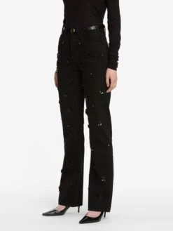 The Embellished Vertical -- Black -Frame Fashion Shop 1005EB731 BLK 10974