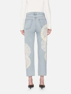 The Crochet Vertical Crop -- Wisp 17 The Crochet Vertical Crop -- Wisp -Frame Fashion Shop 1010CR105 WISP 01922