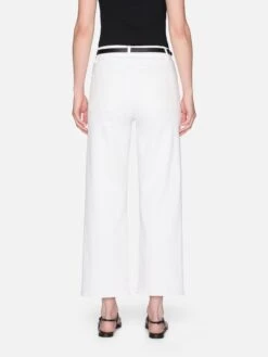 The Modern Pocket Wide -- White 10 The Modern Pocket Wide -- White -Frame Fashion Shop 2009476 WHT 03296