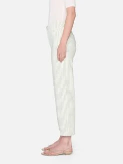The Anchor Pant -- Seamist Stripe -Frame Fashion Shop 2011238P SEAM 02786
