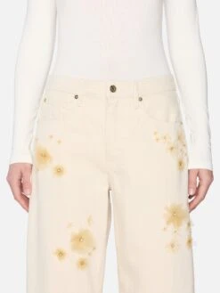 Embellished Low Slung Barrel -- Vanilla Bean -Frame Fashion Shop 2018EB728 VLBN 02935