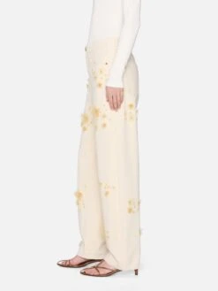 Embellished Low Slung Barrel -- Vanilla Bean -Frame Fashion Shop 2018EB728 VLBN 02944
