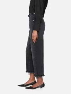 The Bubble Crop -- Limitless Raw Fray 9 The Bubble Crop -- Limitless Raw Fray -Frame Fashion Shop 2027RF731 LMTF 03082