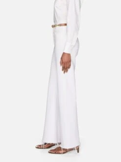 The Lax -- White Raw Fray -Frame Fashion Shop 3003RF728 WHTR 03316