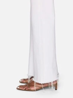 The Lax -- White Raw Fray -Frame Fashion Shop 3003RF728 WHTR 03320