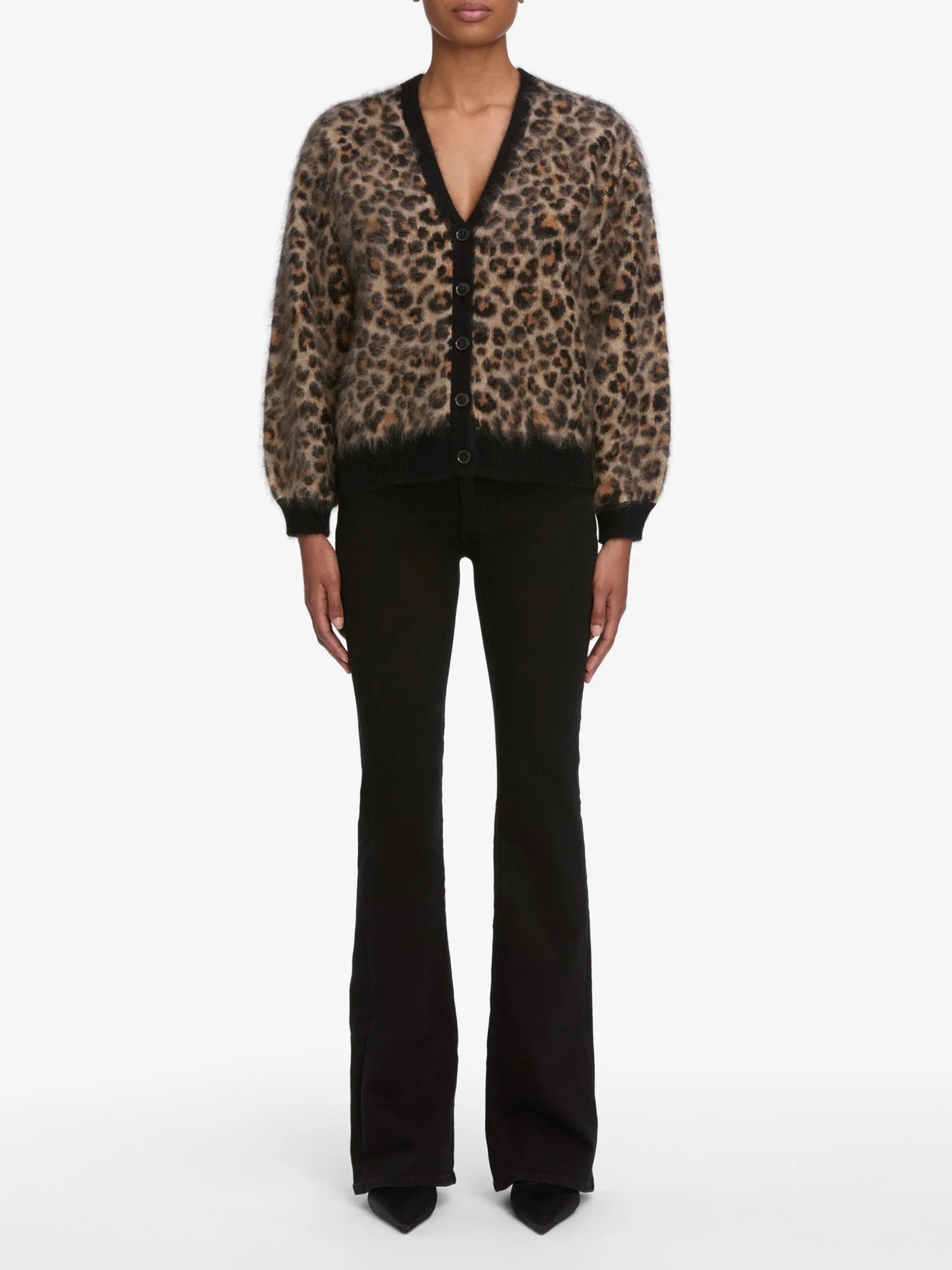 The Brushed Leopard Cardi -- Leopard 2 The Brushed Leopard Cardi -- Leopard - Image 2