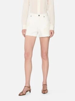 The Crochet Dare Short -- Flurry 10 The Crochet Dare Short -- Flurry -Frame Fashion Shop 4001CR728 FLUR 01119