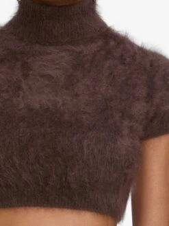 The Teddy Turtleneck -- Coffee -Frame Fashion Shop 5005659 SUTR WF25KSW008 CFFE 7374