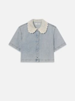The Crochet Collar Shirt -- Florida