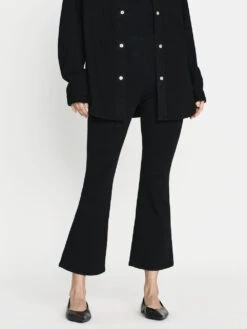 The Jetset Crop Mini Boot -- Sheen Noir 9 The Jetset Crop Mini Boot -- Sheen Noir -Frame Fashion Shop JCMB631 SHNO SYD 2708LR