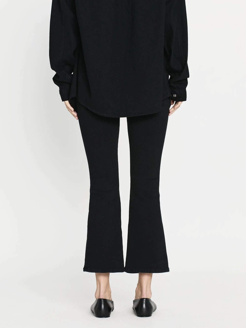 The Jetset Crop Mini Boot -- Sheen Noir 7 The Jetset Crop Mini Boot -- Sheen Noir - Image 7