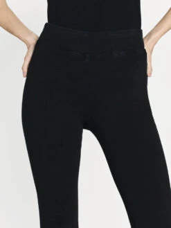 The Jetset Crop Mini Boot -- Sheen Noir 12 The Jetset Crop Mini Boot -- Sheen Noir -Frame Fashion Shop JCMB631 SHNO SYD 2754LR