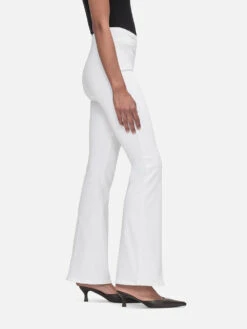 The Jetset Flare -- White -Frame Fashion Shop JSFL632 WHT 5992