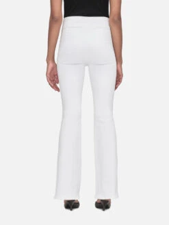 The Jetset Flare -- White -Frame Fashion Shop JSFL632 WHT 5996