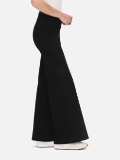 The Jetset Wide Leg -- Sheen Noir -Frame Fashion Shop JWL631 SHNO 4490