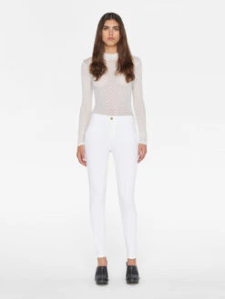 Le High Skinny -- Blanc -Frame Fashion Shop LHSK790 BLANC 1330