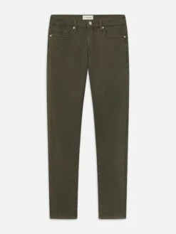 L'Homme Slim Twill -- Garage Moss Green