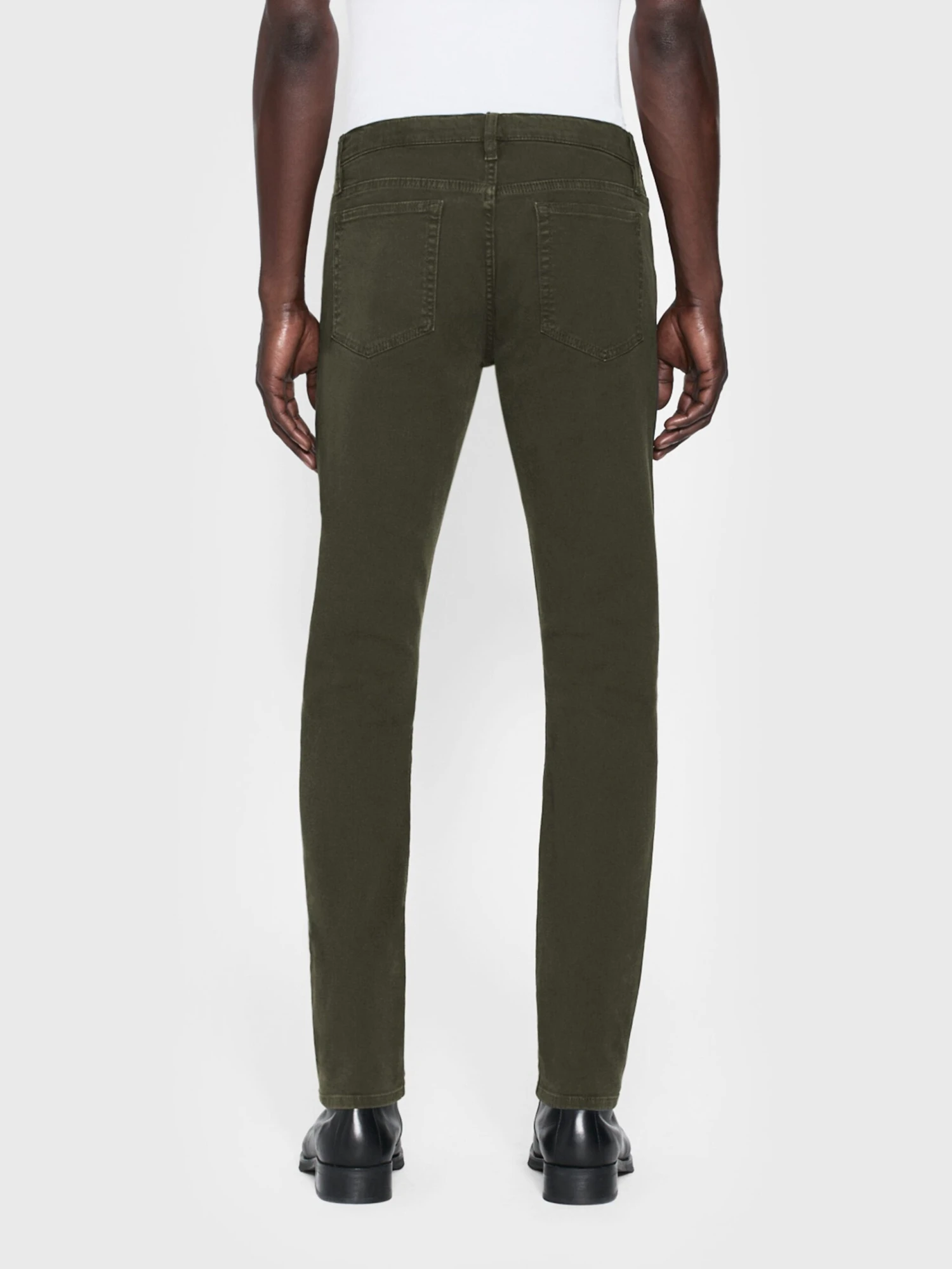 L'Homme Slim Twill -- Garage Moss Green 6 L'Homme Slim Twill -- Garage Moss Green - Image 6