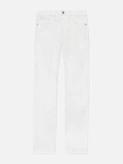 L'Homme Slim Twill -- Whisper White