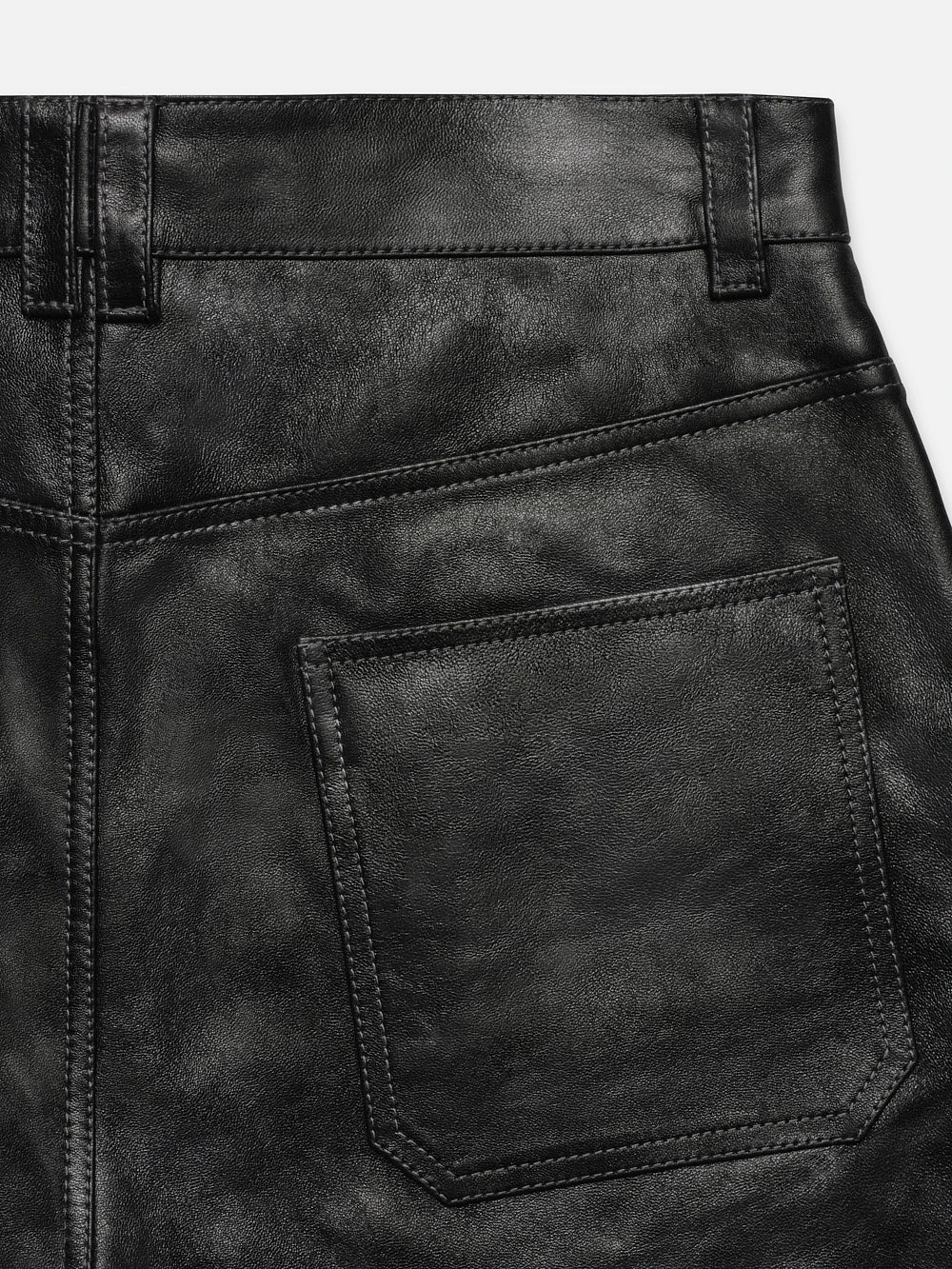 Leather Trouser -- Black 3 Leather Trouser -- Black - Image 3
