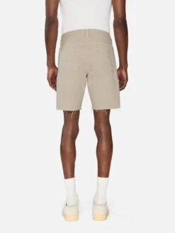 Relaxed Short Raw Hem -- Beach Sand -Frame Fashion Shop LMSTSRA601 BCHS 00338