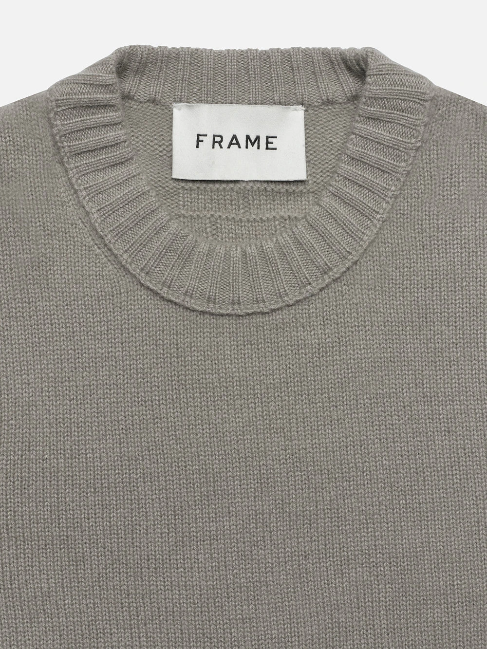 Cashmere Crewneck Sweater -- Stone Beige 2 Cashmere Crewneck Sweater -- Stone Beige - Image 2