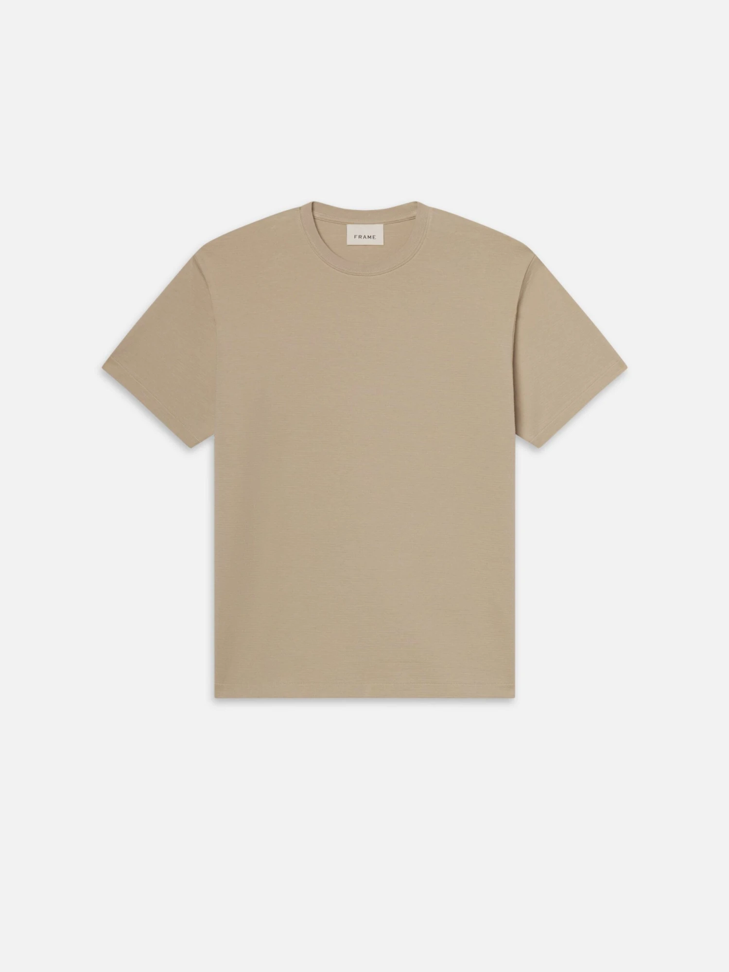 Duo Fold Tee -- Light Beige 1 Duo Fold Tee -- Light Beige