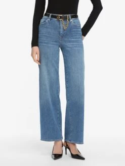 Le Slim Palazzo -- Drizzle -Frame Fashion Shop LSP793 DRZL V2