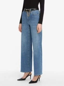 Le Slim Palazzo -- Drizzle -Frame Fashion Shop LSP793 DRZL WE25ABT003 BLK 1630