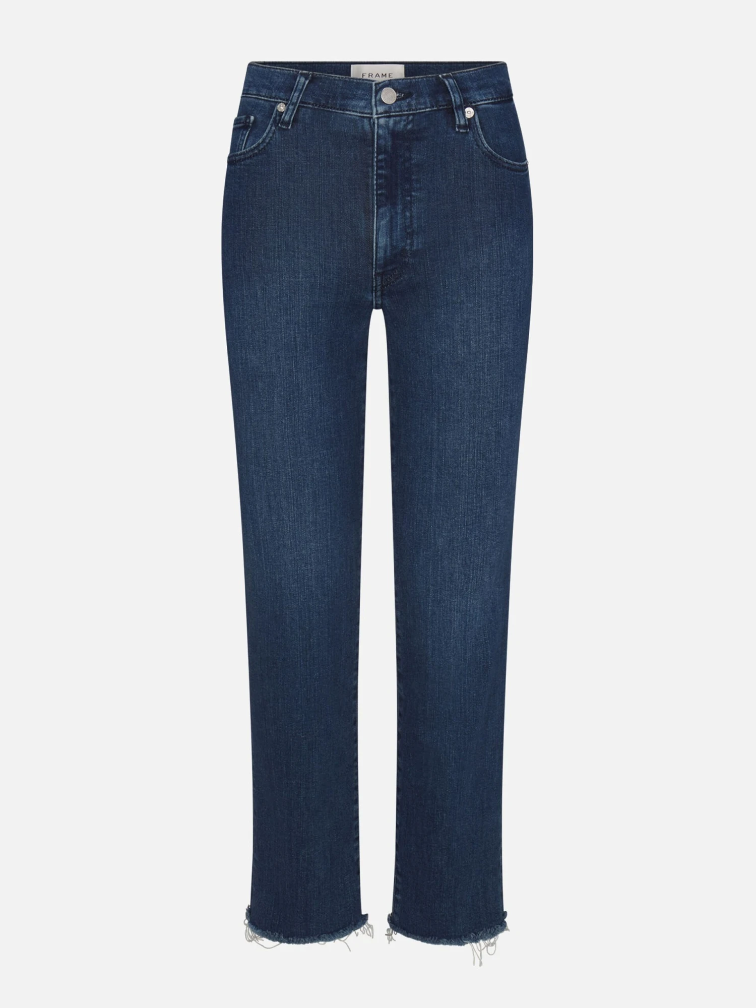 Le Sleek Straight Crop -- Thunderstorm Raw Fray 1 Le Sleek Straight Crop -- Thunderstorm Raw Fray