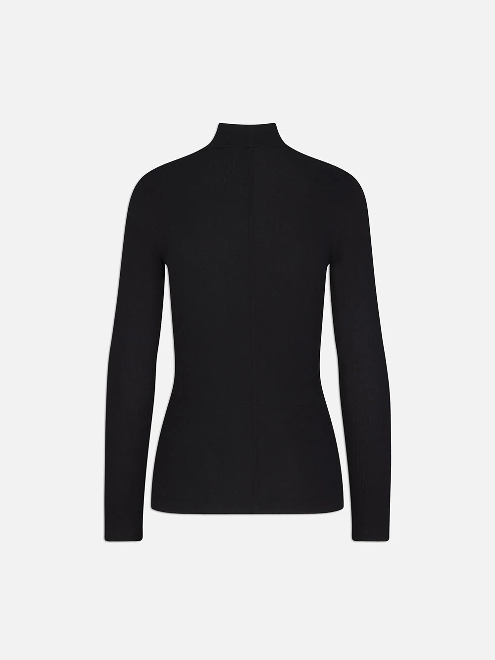 Rib Turtleneck -- Black 5 Rib Turtleneck -- Black - Image 5
