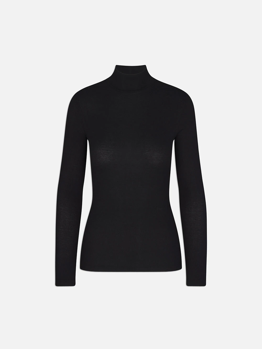 Rib Turtleneck -- Black 1 Rib Turtleneck -- Black