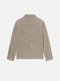 Canvas Chore Coat -- Vintage Khaki 5 Canvas Chore Coat -- Vintage Khaki -Frame Fashion Shop M003WJA601 VIKH B