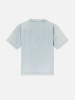 Short Sleeve Camp Collar Shirt -- Harbor City -Frame Fashion Shop M029DWT316 HRBC B