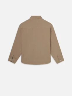 Relaxed Denim Shirt -- Dusty Sage 5 Relaxed Denim Shirt -- Dusty Sage -Frame Fashion Shop ME24DSH007 DUSG B