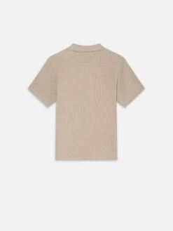 Jacquard Polo -- Summer Beige -Frame Fashion Shop ME24JSH005 SUBE B