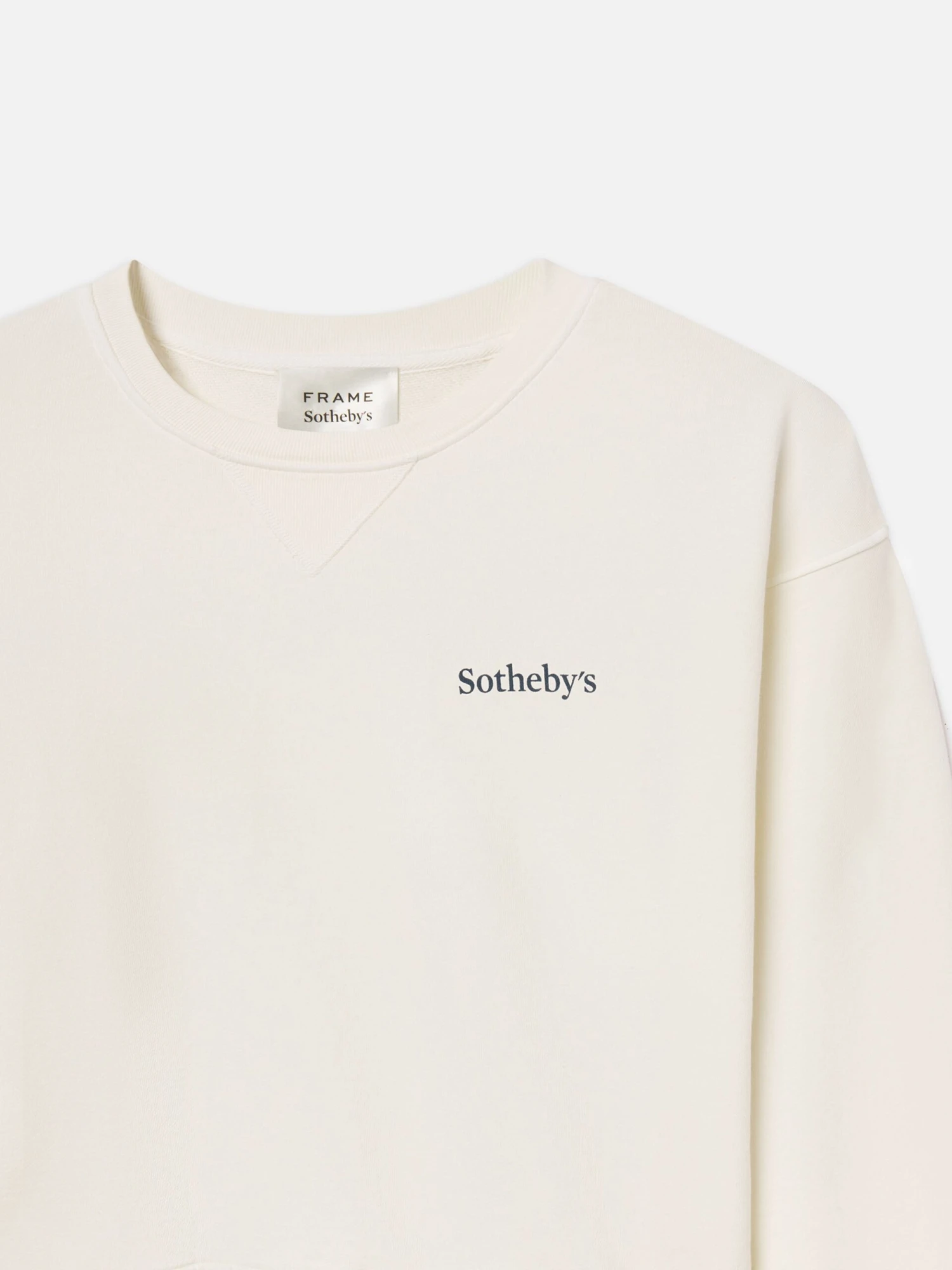 Sotheby's Unisex Crewneck Sweatshirt -- Cream 2 Sotheby's Unisex Crewneck Sweatshirt -- Cream - Image 2