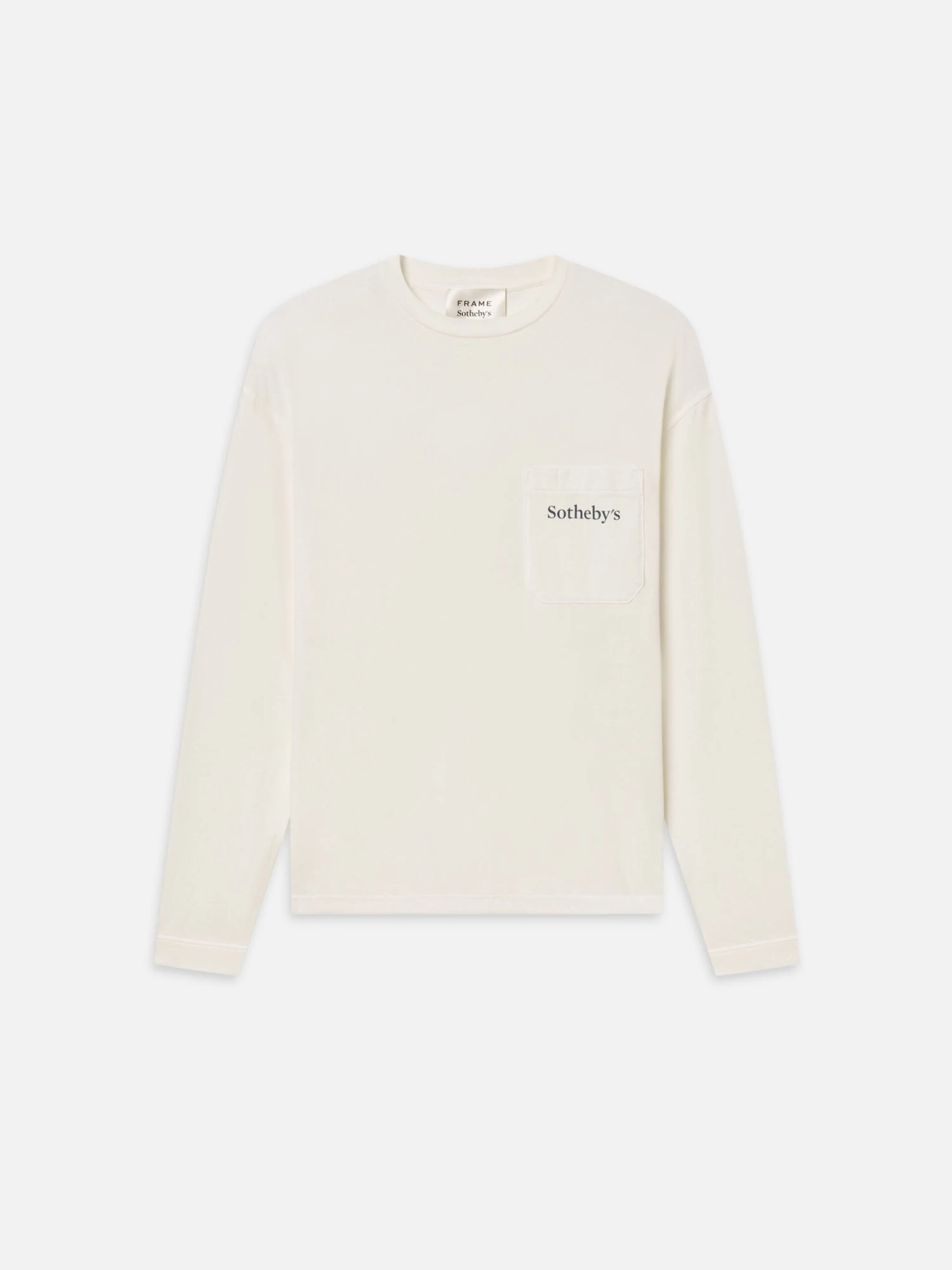 Sotheby's Unisex Long Sleeve Tee -- White 1 Sotheby's Unisex Long Sleeve Tee -- White