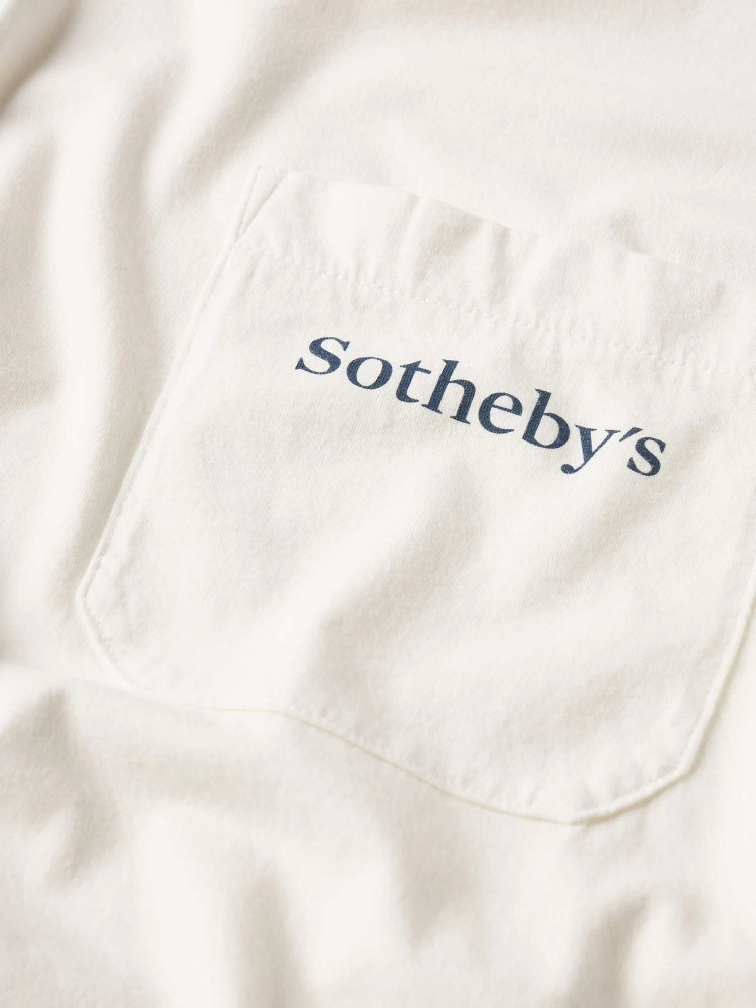 Sotheby's Unisex Long Sleeve Tee -- White 2 Sotheby's Unisex Long Sleeve Tee -- White - Image 2