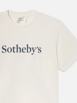 Sotheby's Unisex Classic Tee -- White -Frame Fashion Shop ME25JTE017 WHT DET