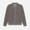 Open Knit Cardigan -- Cloud Grey