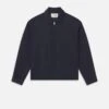 Poplin Cotton Jacket -- Dark Navy