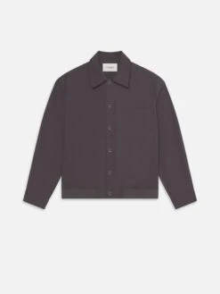 Cotton Blouson -- Cloud Grey