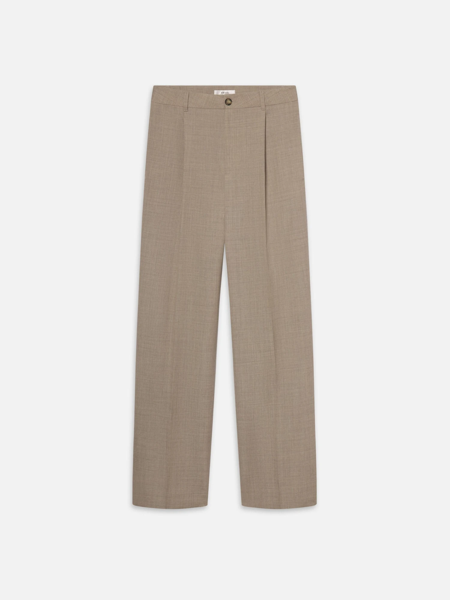 Wide Leg Trousers -- Vintage Khaki 1 Wide Leg Trousers -- Vintage Khaki
