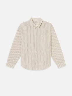 Brown Striped Shirt -- Brown Stripe