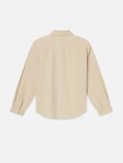 Seersucker Shirt -- Natural -Frame Fashion Shop ME25WSH011 NATU B