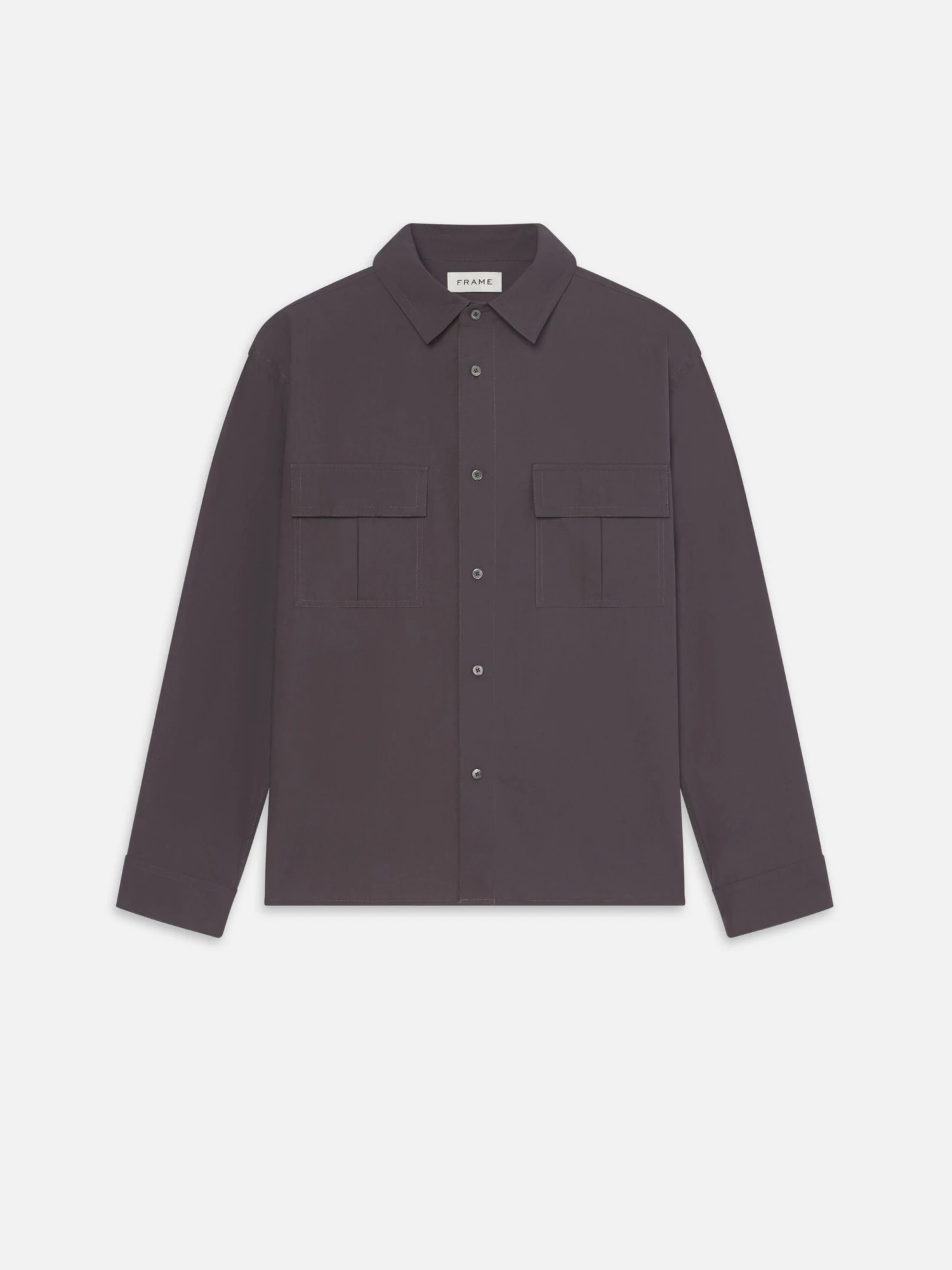 Multi Pocket Shirt -- Cloud Grey 1 Multi Pocket Shirt -- Cloud Grey